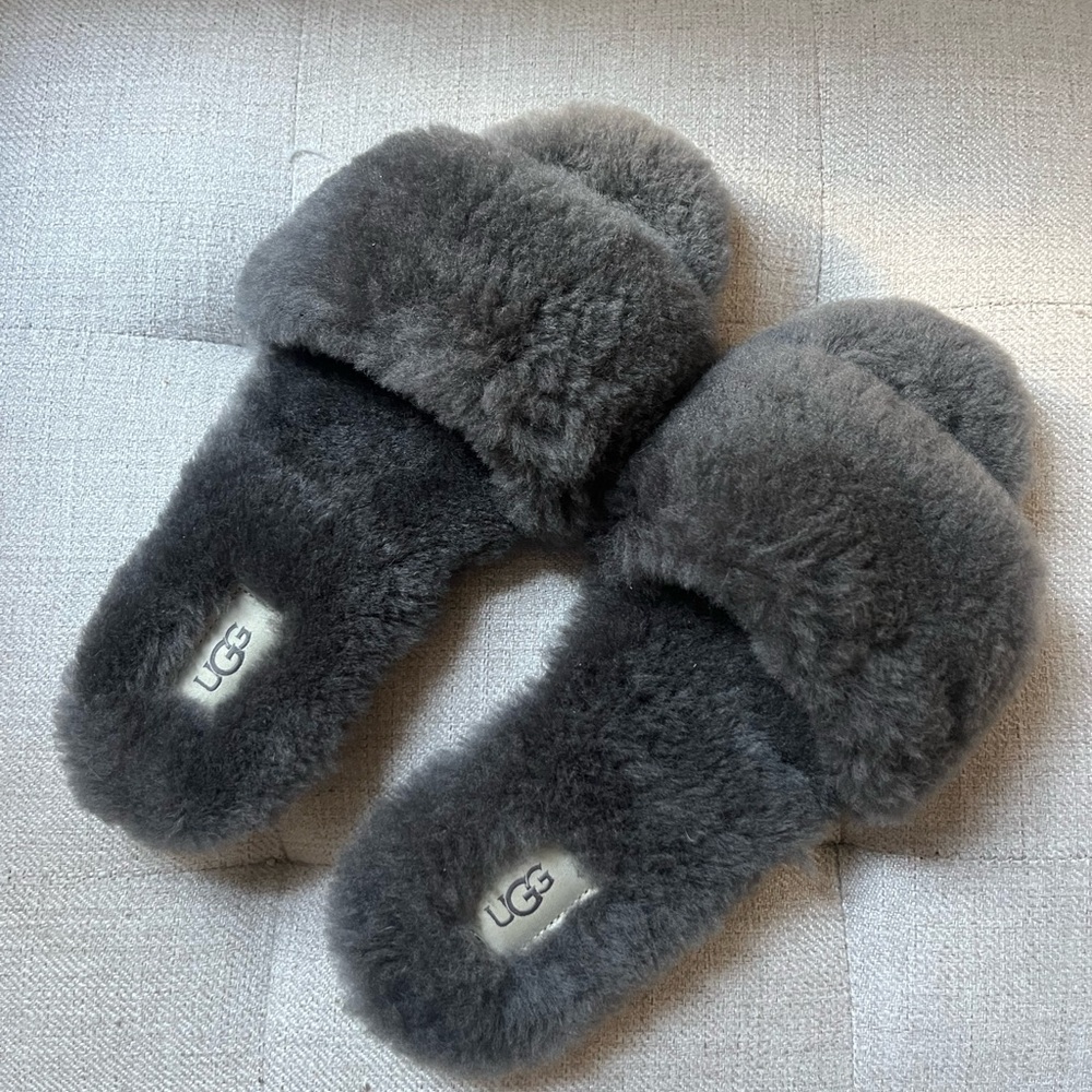 Ugg Fluff Slide Women Size 7